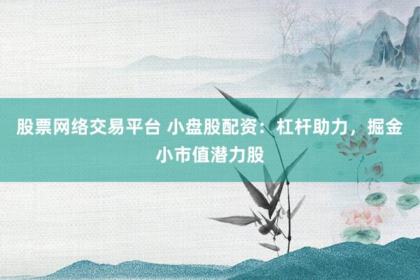 股票网络交易平台 小盘股配资：杠杆助力，掘金小市值潜力股